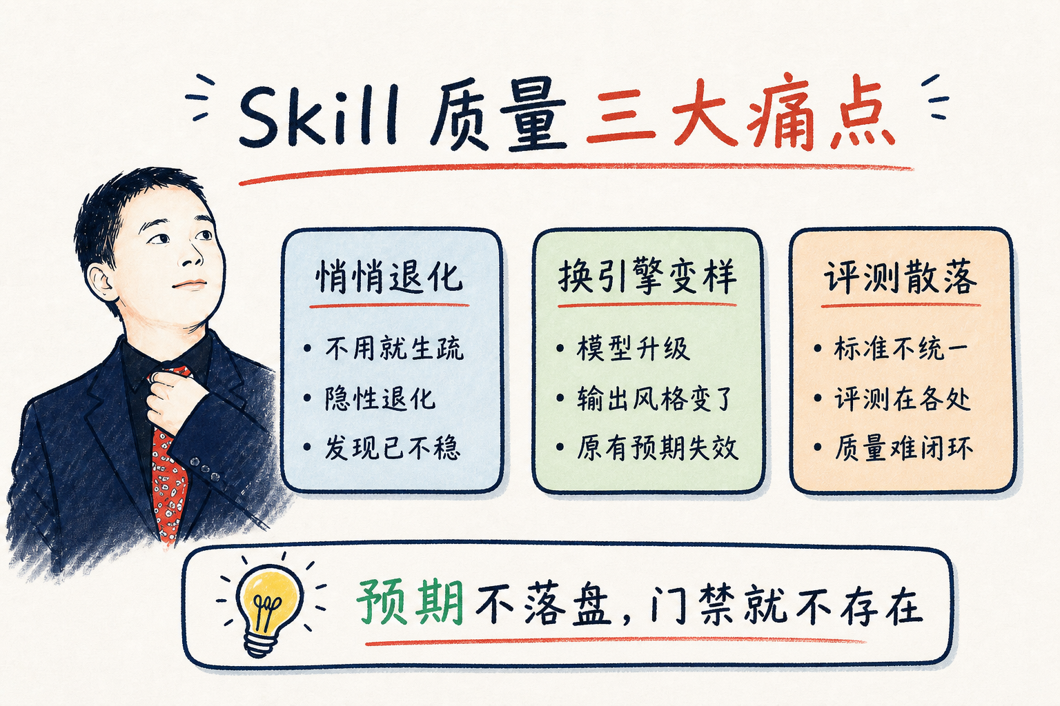 Skill 质量三大痛点