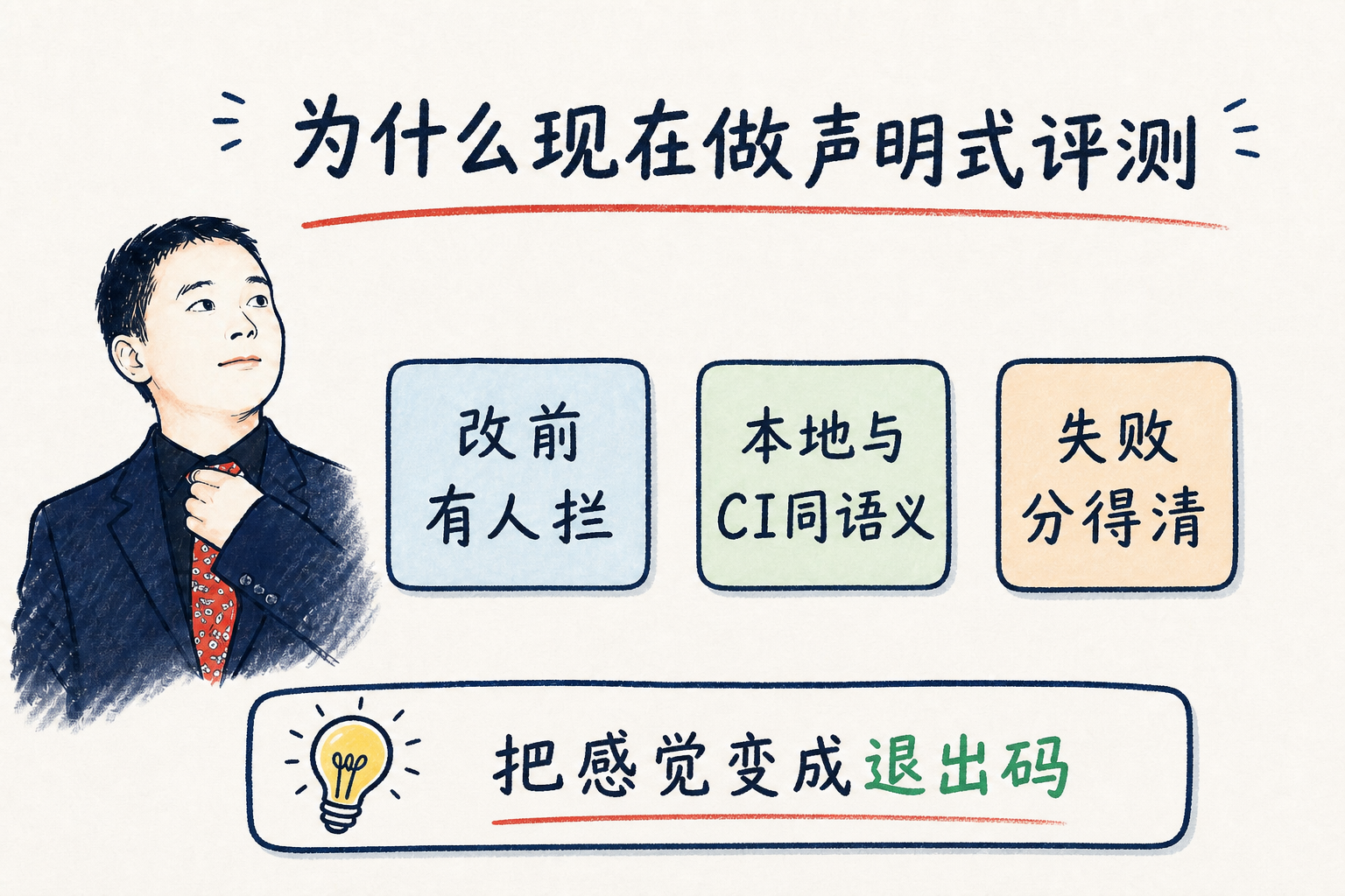 为什么现在做声明式评测